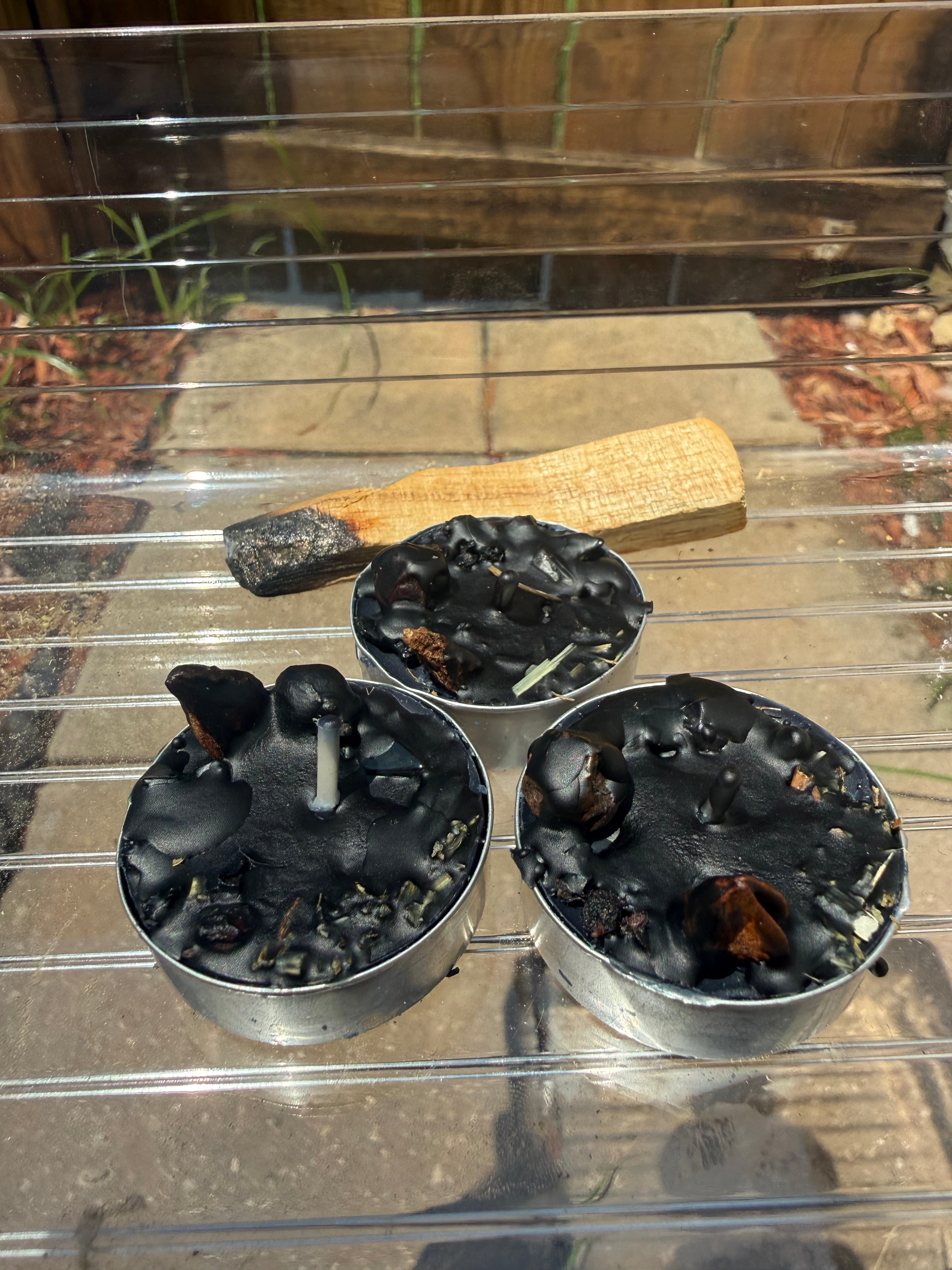 Protection + Banishing Tealight Candlez